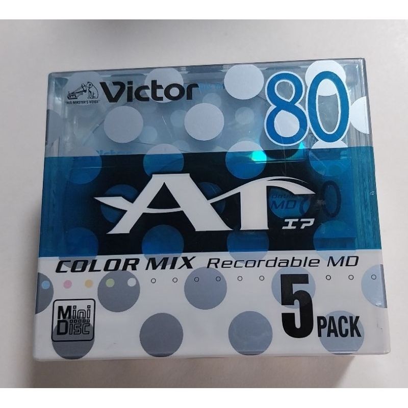 Victor แผ่น MD Color Mix 5 สี