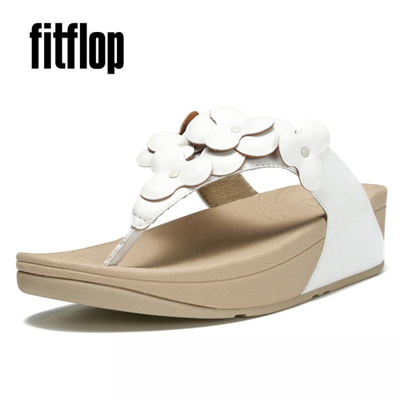 FITFLOPS Thongs รองเท้า รองเท้าแฟชั่นสตรีสีดํา เหมาะสําหรับเท้าผู้หญิง ฤดูร้อนรองเท้าชายหาด