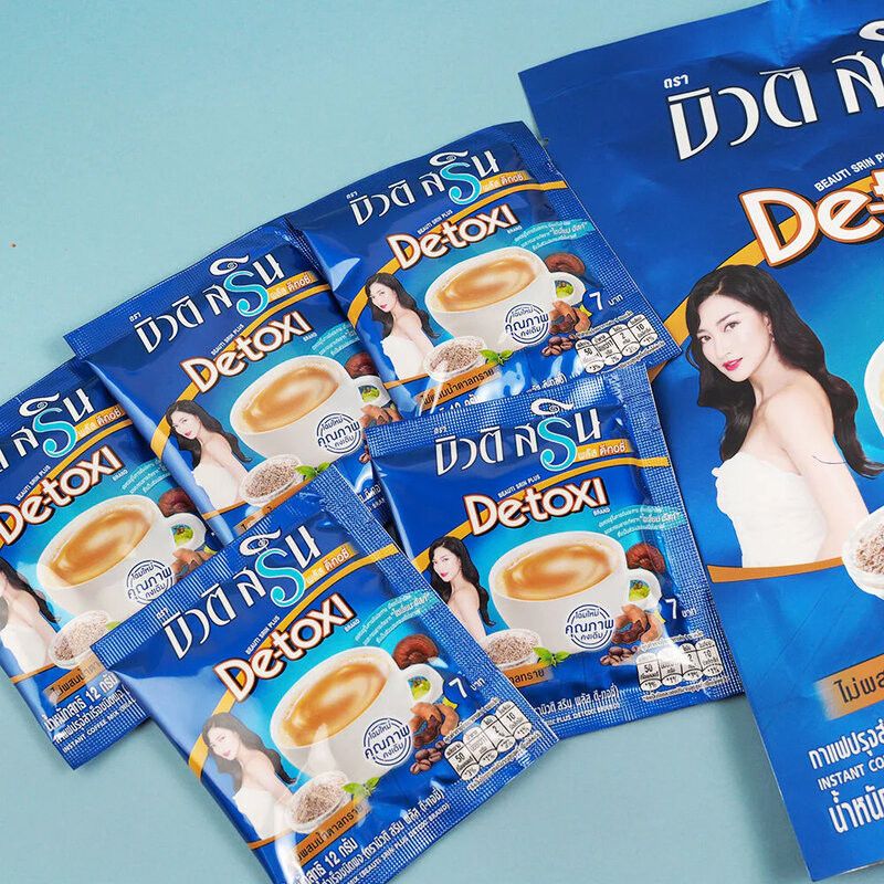 Beauti Srin Plus De-toxi [12g x 10 Sachets] กาแฟบิวติสริน ดีทอซี่.