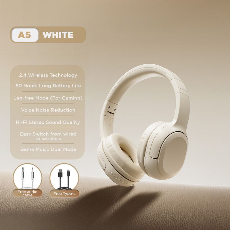 Kinyo A5 หูฟัง Headphone Bluetooth หูฟังบลูทูธไร้สาย 5.3