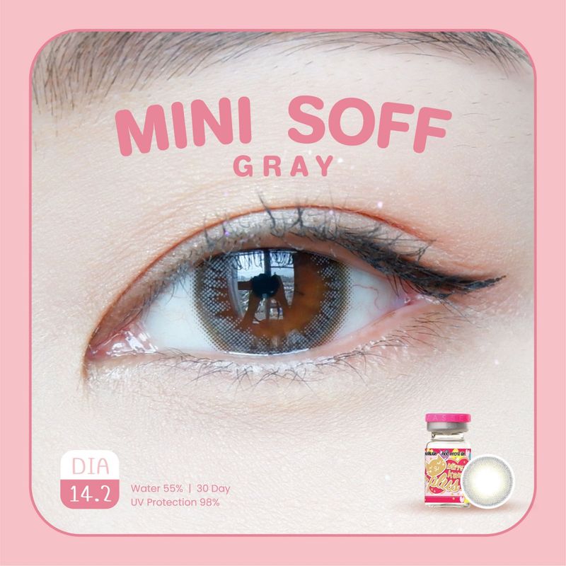 คอนแทคเลนส์ คิตตี้ คาวาอิ Mini Soff Gray