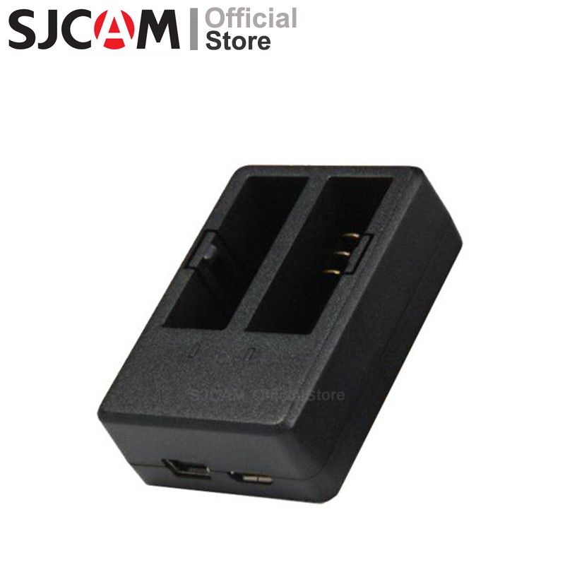 SJCam:DUAL-SLOT CHARGER FOR SJ4000 / SJ5000 / M10 / X1000 / X-Camera