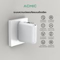 [รับประกัน 2 ปี] ACMIC A15 Powerbank 15000mAh แถมสายคล้องในกล่อง พาวเวอร์แบงค์ชาร์จเร็ว PD20W มีสายในตัว Type-C, L-cable หน้าจอ LED พร้อมส่ง