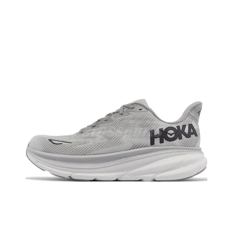 รับประกันของแท้ Hoka One One Clifton 9 " Grey " รองเท้ากีฬา 1132210 - HMBC รับประกัน 1 ปี