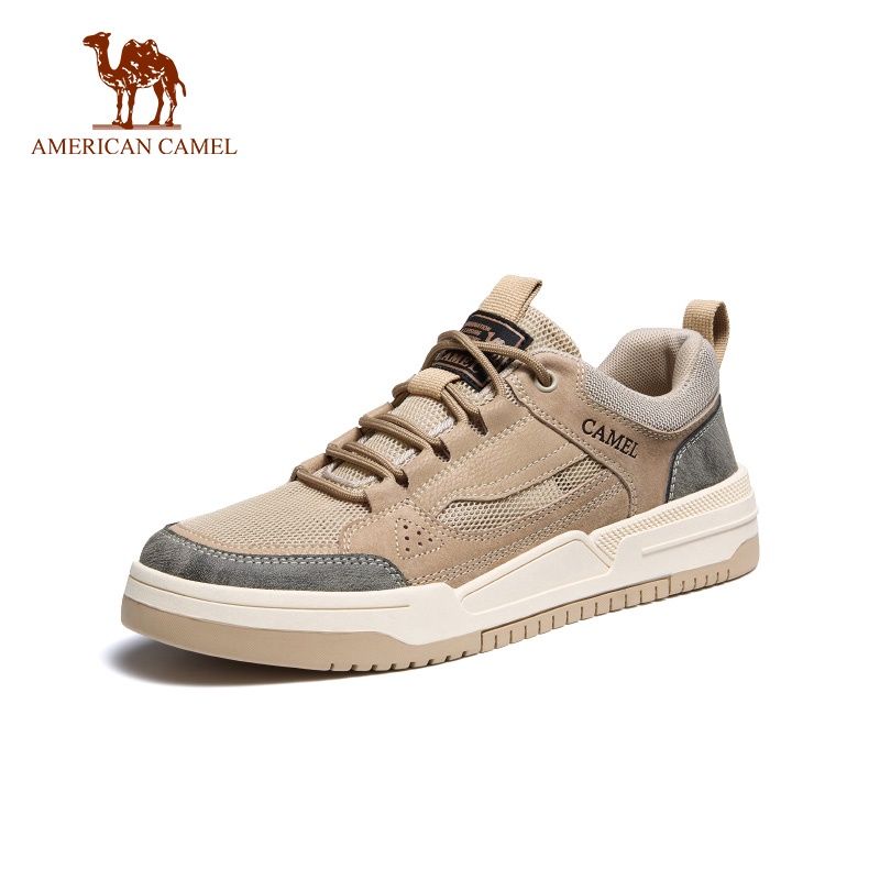 American CAMEL รองเท้าผ้าใบลําลอง สไตล์เรโทร สําหรับผู้ชาย เหมาะกับการเล่นกีฬา