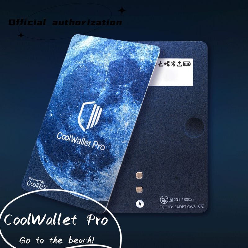 CoolWallet Pro Crypto Hardware Wallet - การสนับสนุน Bluetooth, Wireless, NFT และ MetaMask - การรักษาความปลอดภัยการจัดเก็บข้อมูลเย็นสำหรับ Bitcoin, Ethereum, ERC20 Token, BEP20 Token และอื่น ๆ