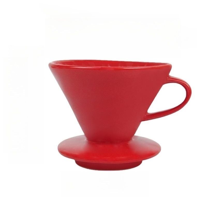 hario v60 dripper ดริปกาแฟ กรวยกรองกาแฟ กรองกาแฟ ดริปกาแฟ ขนาด01/02 สำหรับกรวยดริปกาแฟ เซรามิค  สีขาว/สีดำ/สีแดง