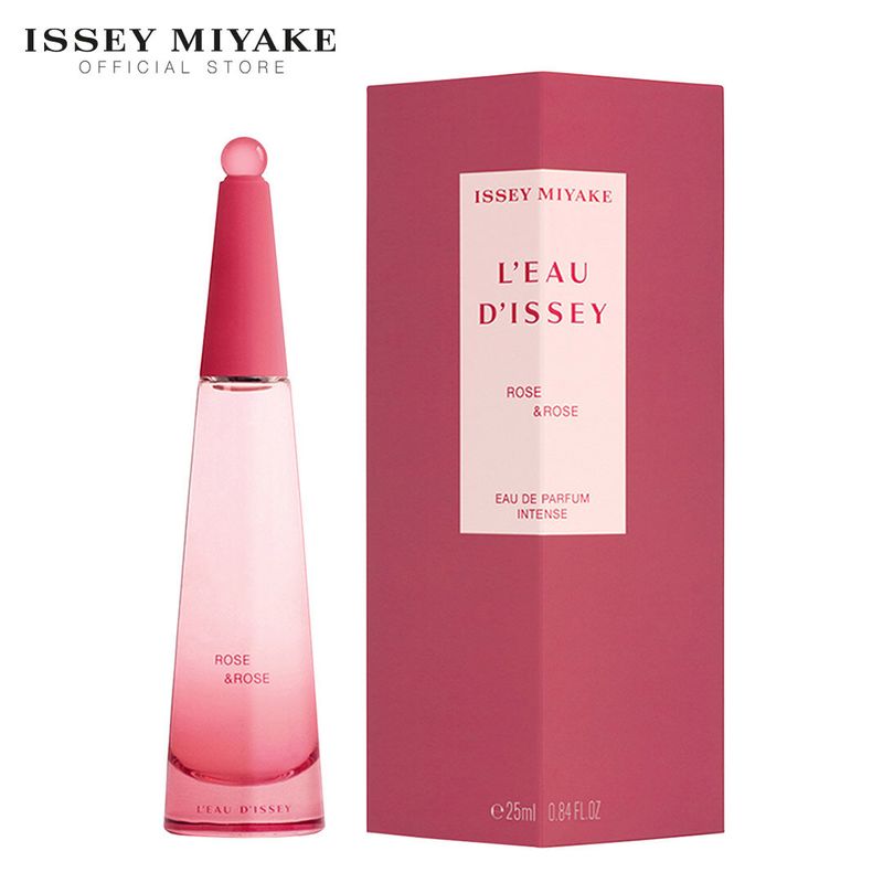 Issey Miyake L'Eau D'Issey Rose&Rose EDP 25ml น้ำหอมสำหรับผู้หญิง กลิ่นหอมอบอุ่นอ่อนโยน และเข้มข้นจากดอกกุหลาบและไม้หอม