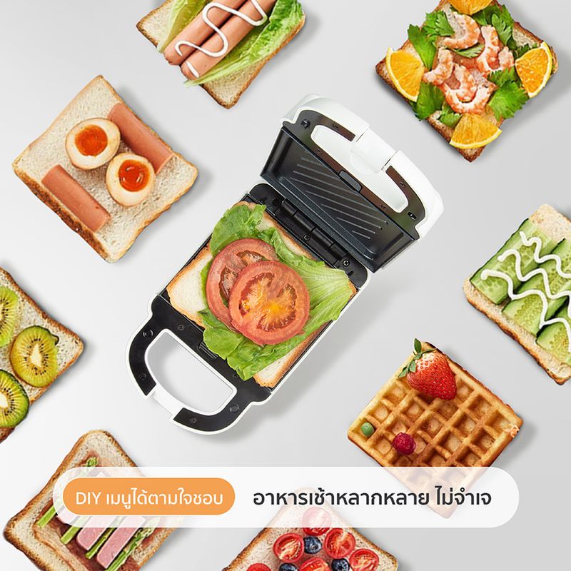 +Simplus:SMZJ004,Sandwich+Waffle