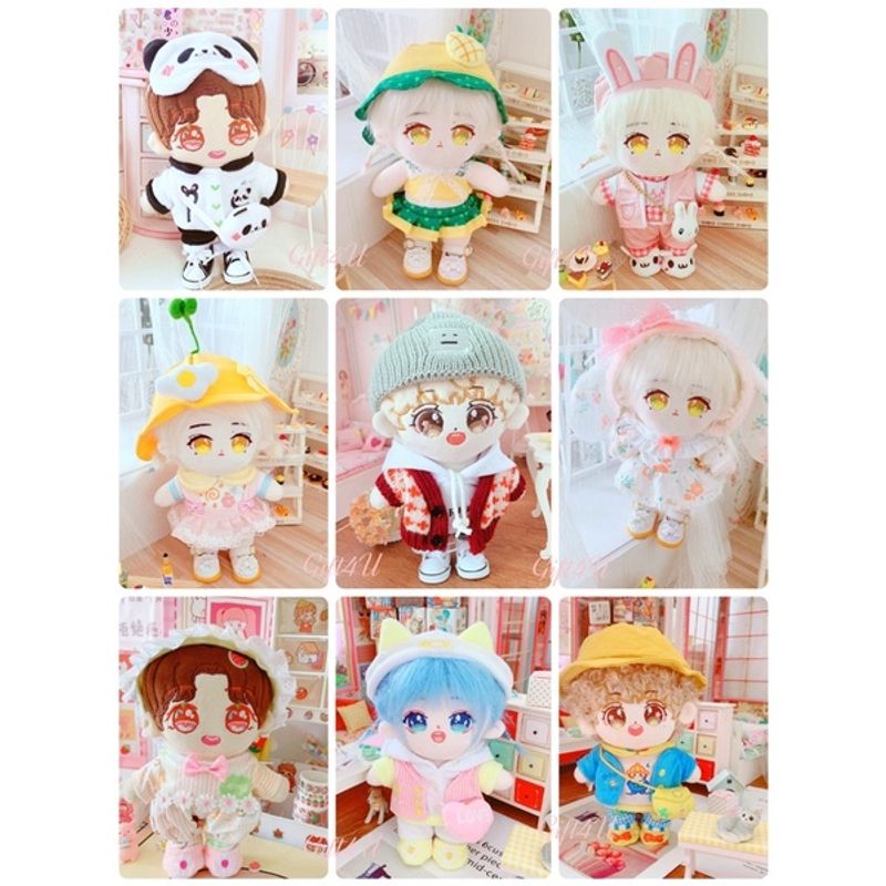 พร้อมส่ง ชุดตุ๊กตา 20cm   (002/64)