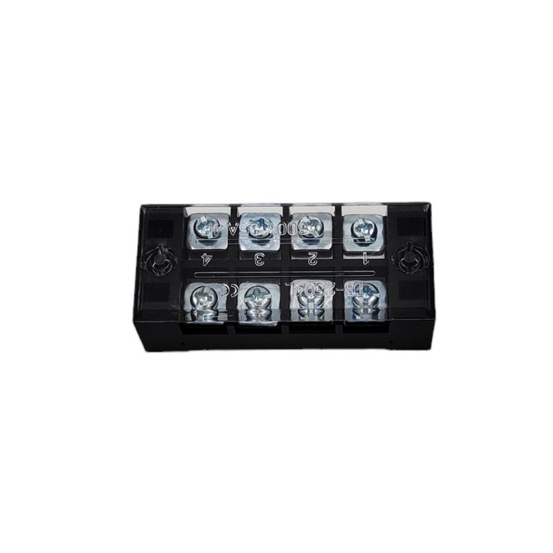 TB-2503,04,05,06,08,10,12 TERMINAL BLOCKS เทอร์มินอลต่อสาย ขั่วต่อสาย 25A 600V น็อต:M4 3โพ,4โพ,5โพ,6โพ,8โพ,10โพ,12โพ