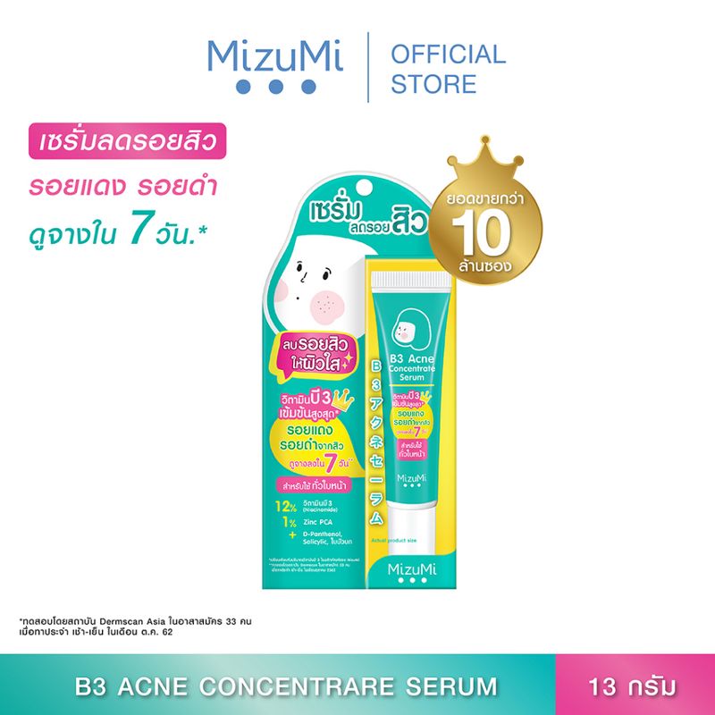 MizuMi B3 Acne Concentrate Serum