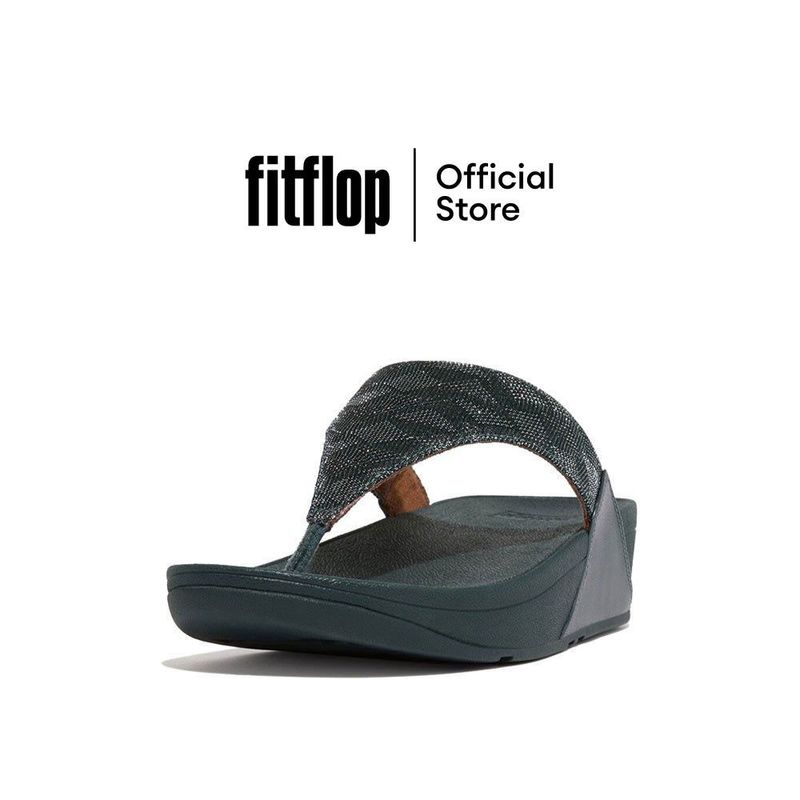 FITFLOP LULU GLITZ รองเท้าแตะแบบหูหนีบผู้หญิง รุ่น ET8-A82 สี BLUE