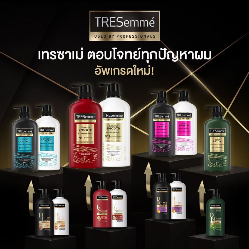 Tresemme:แชมพู & ครีมนวด,Hair Fall Control