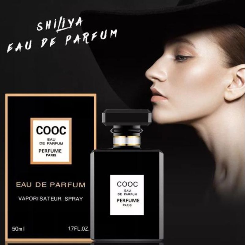 EBiSU Store Cooc Perfume Paris Womens Perfume 50ml เป็นกลิ่นคลาสสิกอ่อนโยนน่ารื่นรมย์