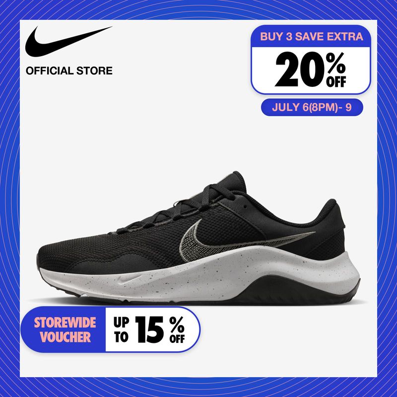 Nike Mens Legend Essential 3 Next Nature Shoes - Black ไนกี้ รองเท้าผู้ชาย Legend Essential 3 Next Nature - สีดำ