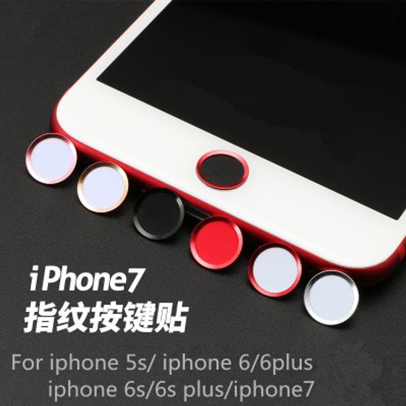 ตัวครอบถนอมปุ่มโฮมIphone ซื้อ 3  ฟรี 1 แบบสแกนลายนิ้วมือได้ เรียบหรู สไตล์ Minimalis BY.KUDOSTH