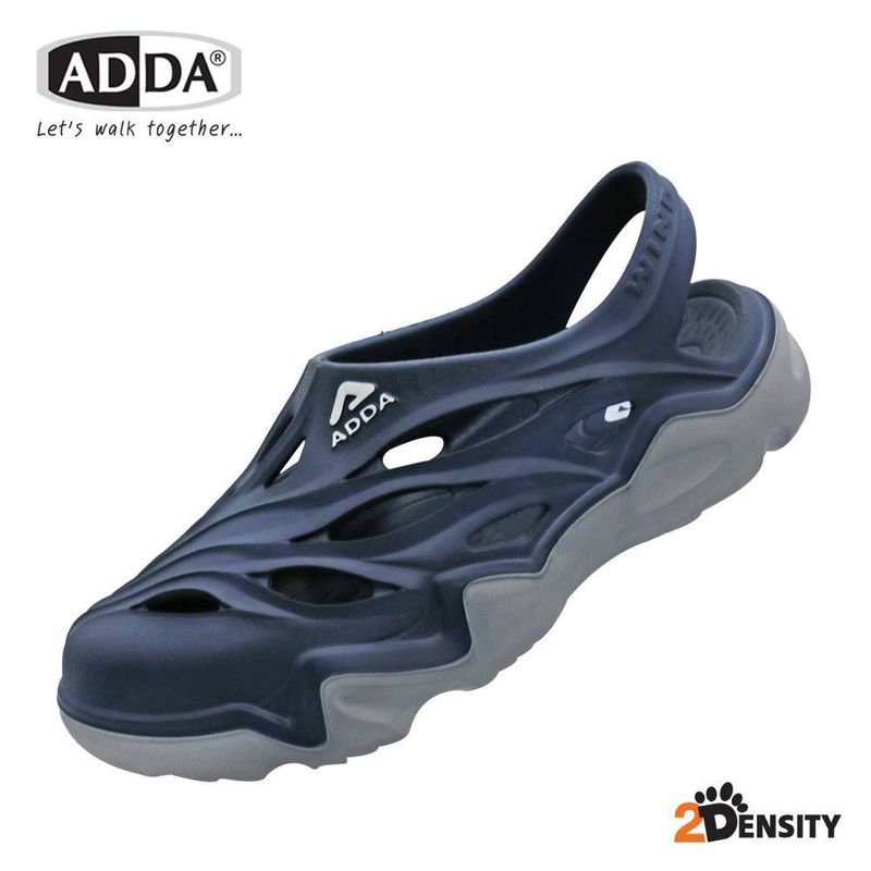 Size 4-11 : ADDA Wind 5TD75 รองเท้าไฟล่อน รองเท้าลำลอง รัดส้น-หัวโต ใส่ได้ทั้งชายและหญิง แท้100%