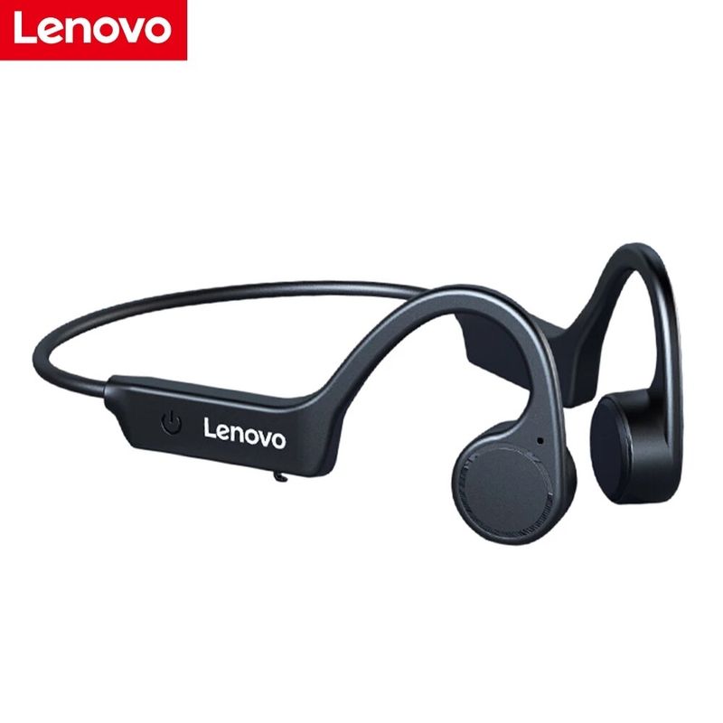 Lenovo X4หูฟังนำเสียงผ่านกระดูกหูฟังบลูทูธหูฟังสำหรับเล่นเกมระยะเวลาการเล่นเกมต่ำชุดหูฟังไร้สายสำหรับปั่นจักรยานวิ่งออกกำลังกายกันเหงื่อหูฟังสำหรับ Vivo Android Huawei Oppo Samsung Xiaomi Redmi Sony