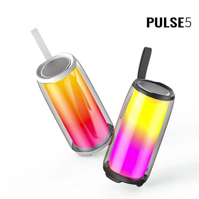 Original Product Pulse 5 ลำโพงพกพา กระจายเสียง 360 องศา พร้อมไฟ LED รอบตัว