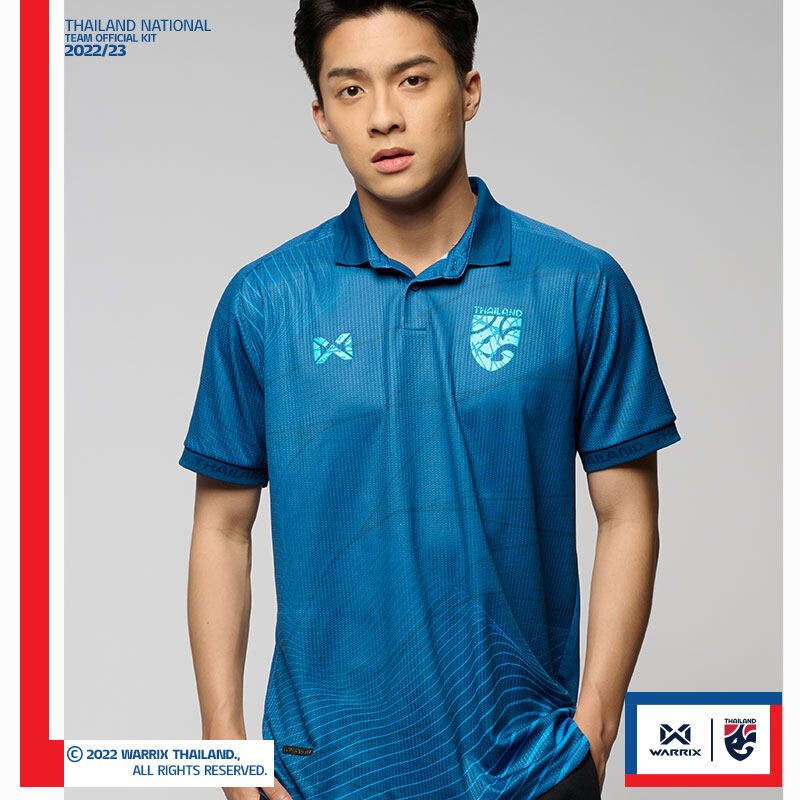 WARRIX เสื้อทีมชาติ  Thailand National Team Kit 2022/23 (Replica Version) (WA-224FBATH52)