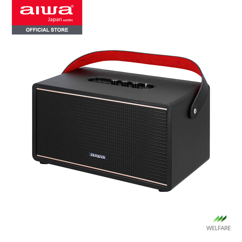 [ผ่อน 0%] AIWA Retro Helix Bluetooth Speaker ลำโพงบลูทูธพกพา SUPER BASS