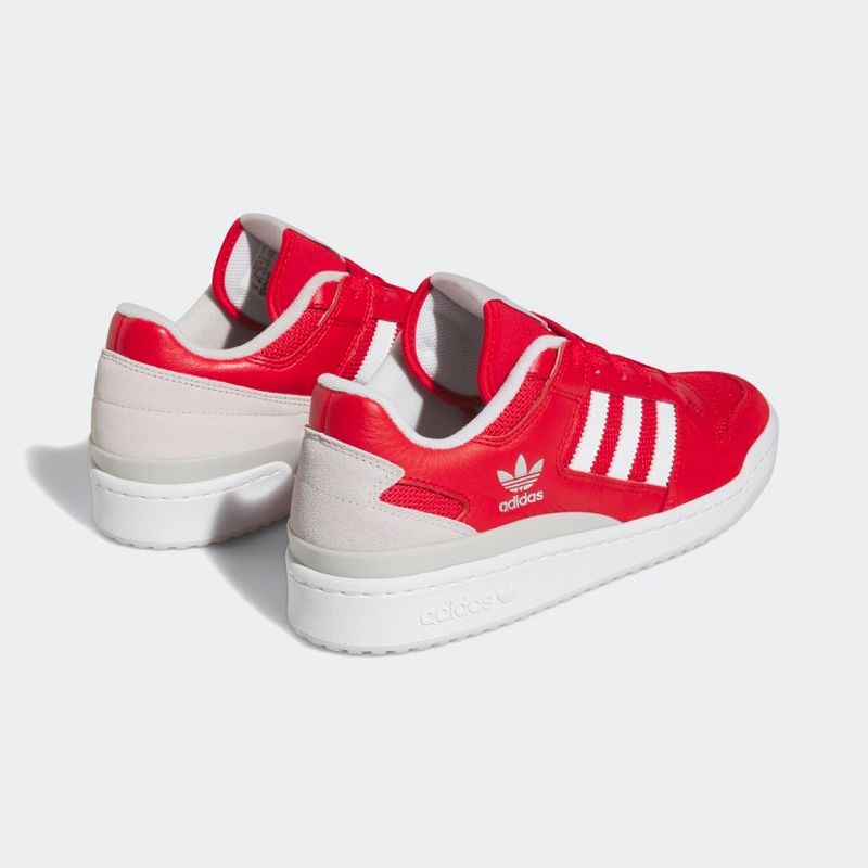 Adidas Forum Low CL "Scarlet" (FZ6265) สินค้าลิขสิทธิ์แท้ Adidas รองเท้าผ้าใบ