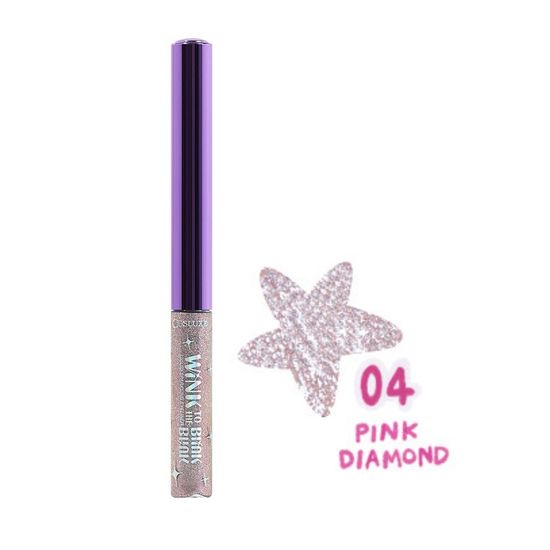 COSLUXE WINK TO THE BLINK BLINK-WINKY BLINKY LIQUID SPARKLING EYELINER : คอสลุคส์ วิ้งค์ สปาร์คกลิ้ง อายไลเนอร์ x 1 ชิ้น abcmall