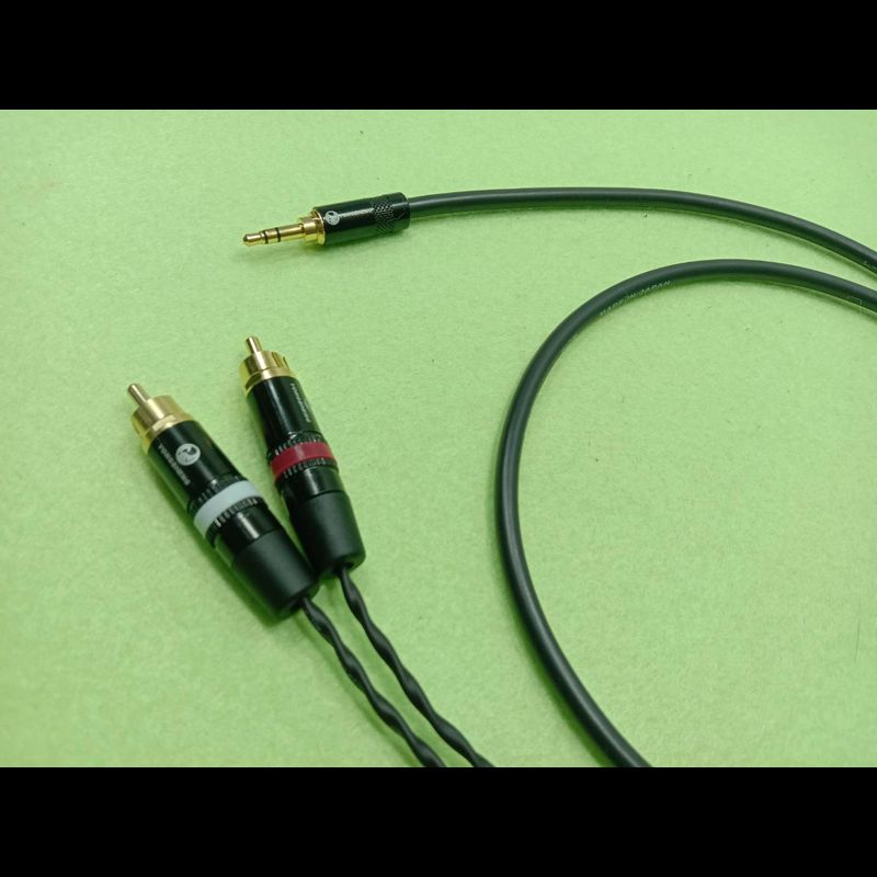 สาย Mini 3.5 to RCA Canare L-4E5AT (MADE IN JAPAN) รบกวนอ่านรายละเอียด