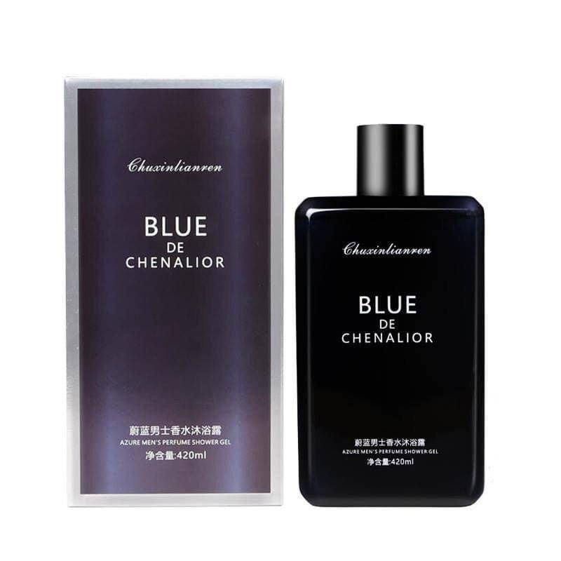 ครีมอาบน้ำสบู่น้ำหอม BLUE Chanalio👨สบู่อาบน้ำ  กลิ่นน้ำหอมผู้ชาย ตัว TOPของผู้ชาย กลิ่นหอมละมุนมาก 420ml