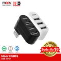 MOOV:HUB02 USB 3 Port,HUB02 3 Port สีดำ