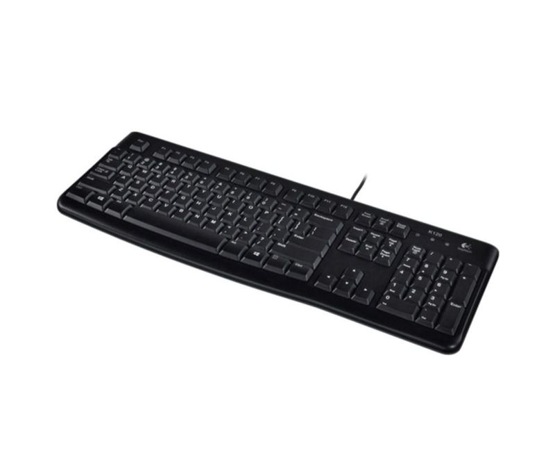 Logitech:Keyboard K120 - THAI,ดำ