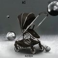 EMBIX:KIMI รถเข็นเด็ก 2 ทิศทาง,Silvery GREY