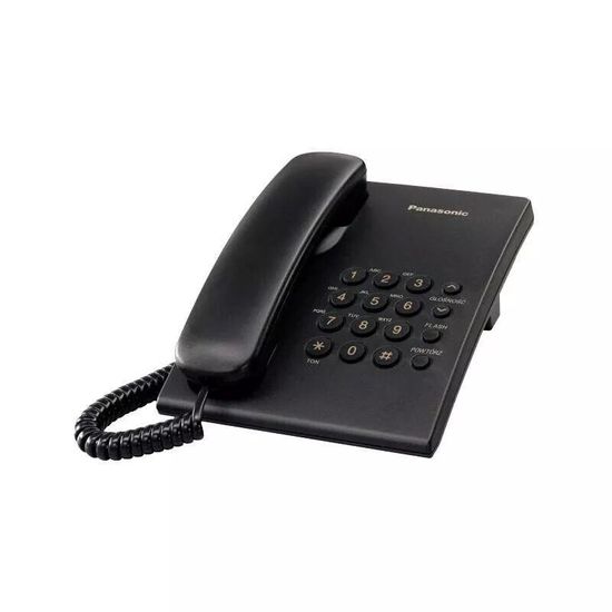 Panasonic KX-TS500MX โทรศัพท์รุ่นนิยม (Single Line Telephone) ถูกมาก โทรศัพท์บ้าน สำนักงาน