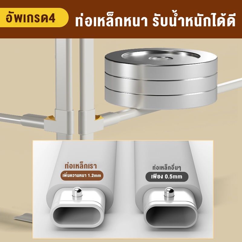 Beige รั้วกั้นเตียงนอนเด็ก แนวตั้ง ปรับได้ ปรับได้ หลายขนาดให้เลือก