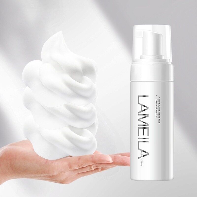 [ส่งเร็วพิเศษ!] Lameila Cleansing Mousse 150 ml. โฟมล้างหน้ากรดอามิโน พร้อมคลีนซิ่งเครื่องสำอาง 2 in 1