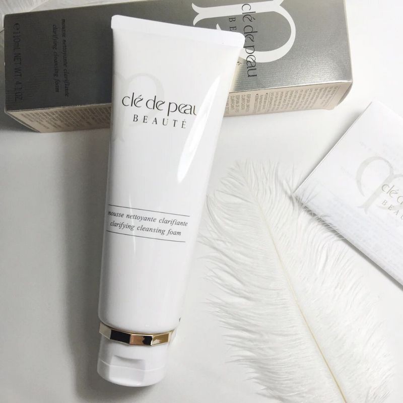 💖ของแท้ 100%💖 Cle De Peau CPB Facial Cleanser Beaute Softening Cleansing Foam 125ml ทำความสะอาดผิวหน้า