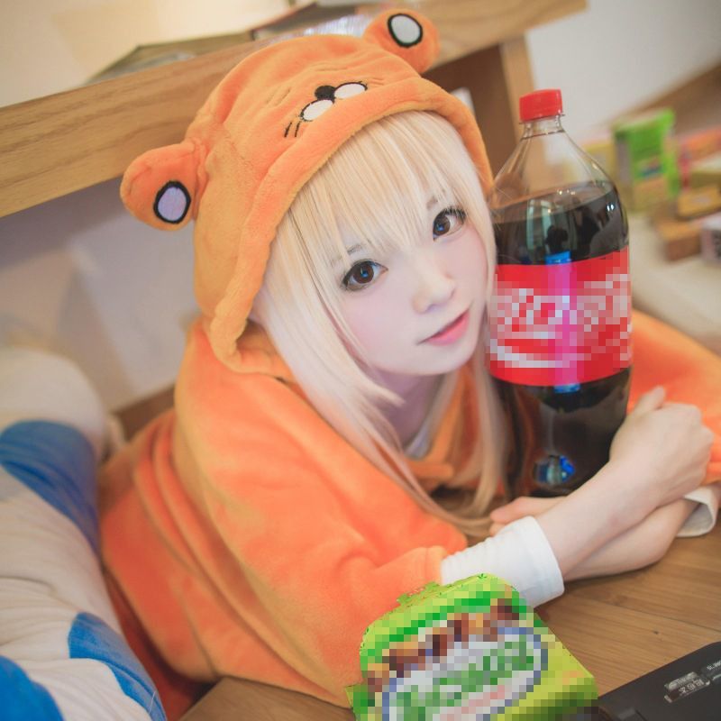 ฮิมมูโตะ! ฮิมมูโตะ! เสื้อคลุม เครื่องแต่งกาย ผ้ากํามะหยี่ Umaru Chan Otaku Role Playing