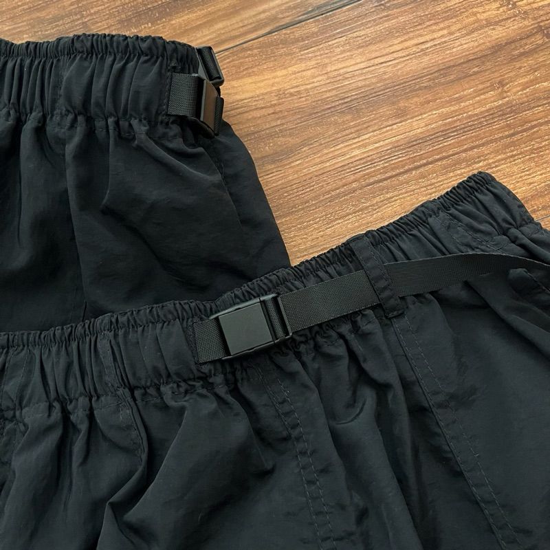 Nylon Outdoor Shorts,ดำ;M