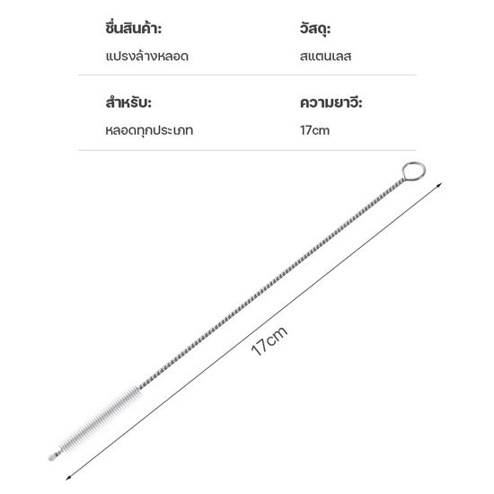 แปรงล้างหลอด แปรงล้างฝาขวด 3 in 1 ล้างซอกฝาขวด ทำความสะอาดหลอดได้ทุกประเทภ