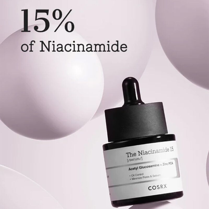 COSRX The Niacinamide 15 Serum 20ml เซรั่มไนอะซินาไมด์สูตรเข้มข้น