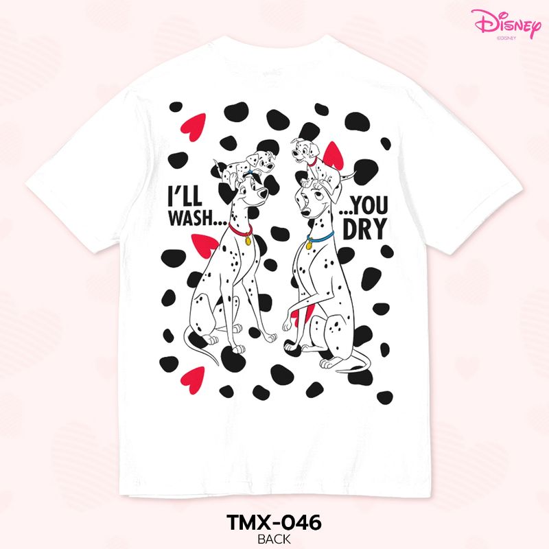 Power 7 Shop เสื้อยืดคอลเลคชั่น "Valentine's Day"  ลิขสิทธิ์แท้ดิสนีย์ (TMX-046)