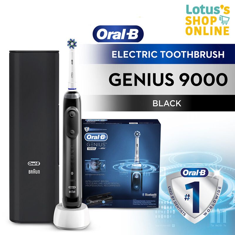 ORAL-B ออรัลบี แปรงสีฟันไฟฟ้า รุ่น จีเนียส 9000