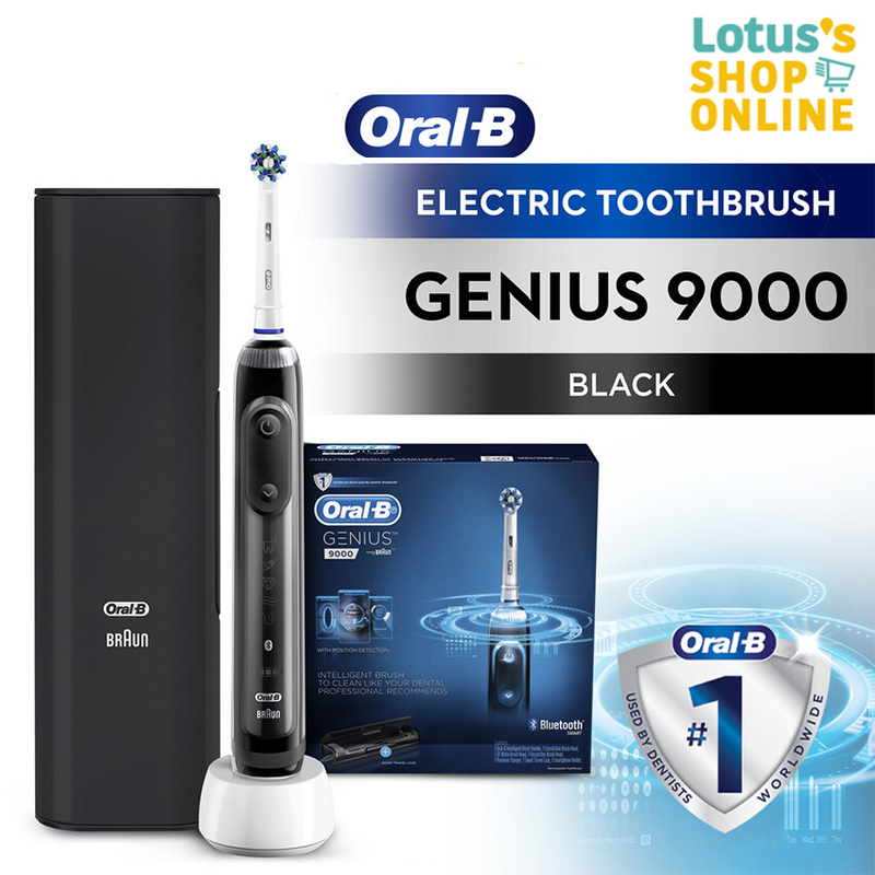 ORAL-B ออรัลบี แปรงสีฟันไฟฟ้า รุ่น จีเนียส 9000