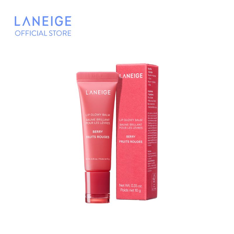 [ใหม่] LANEIGE Lip Glowy Balm 10g ลิปบาล์มเนื้อฉ่ำวาว ให้ริมฝีปากเนียนนุ่ม ชุ่มชื้น ไม่แห้งลอก