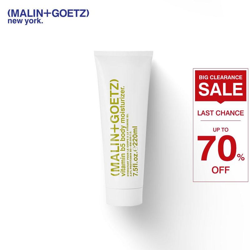 [Best Seller] MALIN+GOETZ vitamin b5 body moisturizer วิตามินบี5 บอดี้มอยส์เจอร์ไรเซอร์  220ml สินค้าขายดี ผลิตภัณฑ์ดูแลผิว ผลิตภัณฑ์ดูแลผิวกาย ครีมทาผิว ครีมบำรุง มอยส์เจอไรเซอร์