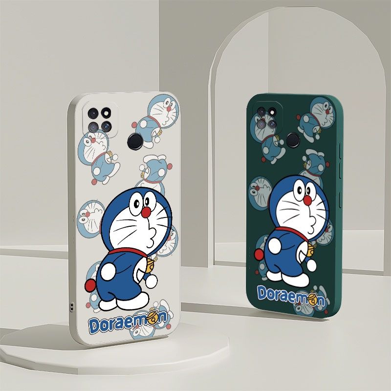 เคสโทรศัพท์มือถือ ซิลิโคนนิ่ม ลายการ์ตูนโดราเอโมโน Jingle Cat น่ารัก สําหรับ IPhone 15 Pro Max 13 Pro Max 11 12 Xr XS 6 6S 7 8 Plus HOSTR