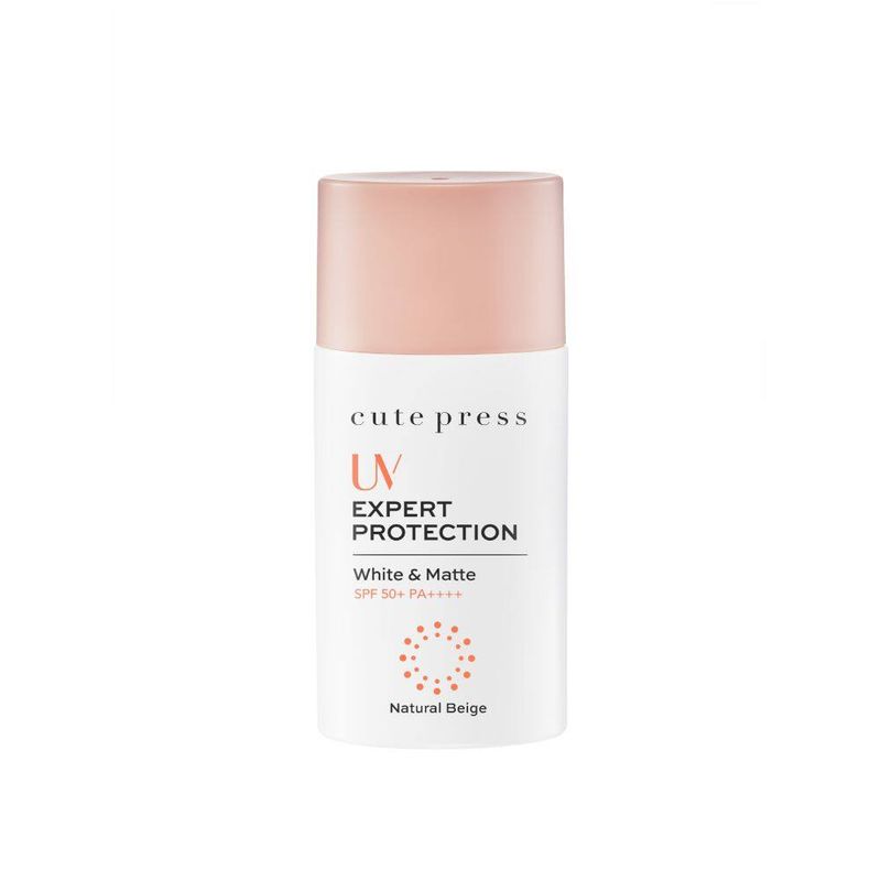 ของแท้ Cute Press UV Expert Protection White & Matte Sunscreen SPF 50+ PA++++