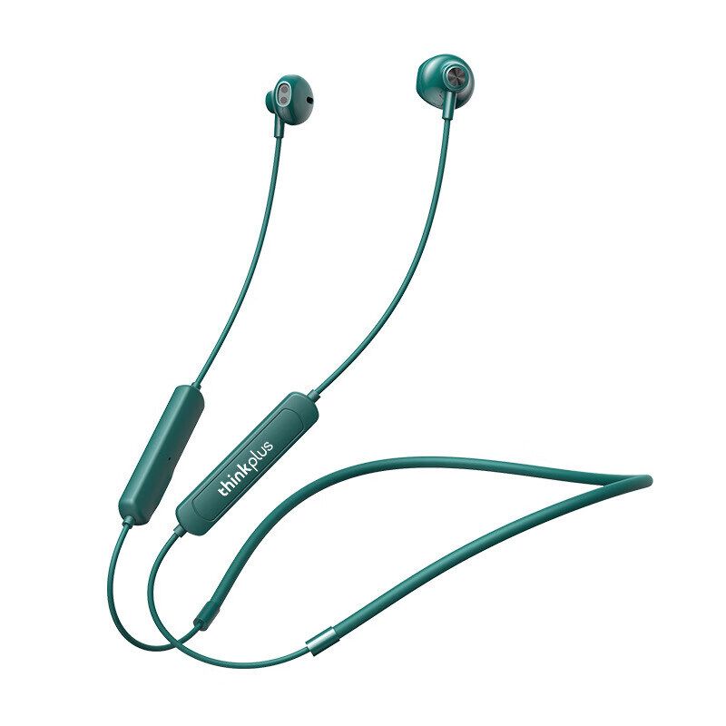 Lenovo Thinkplus SH1 100% จริง Wireless Bluetooth headset neck type ลดเสียงรบกวนอัจฉริยะ กันน้ำและกันเหงื่อ HIFI คุณภาพเสียง Super long endurance Huawei Apple Xiaomi