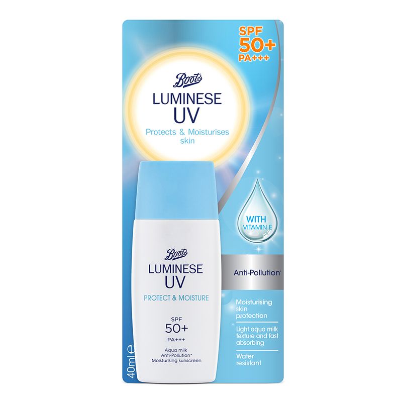 Boots Luminese Uv Protect & Moisture Spf 50+ Pa+++